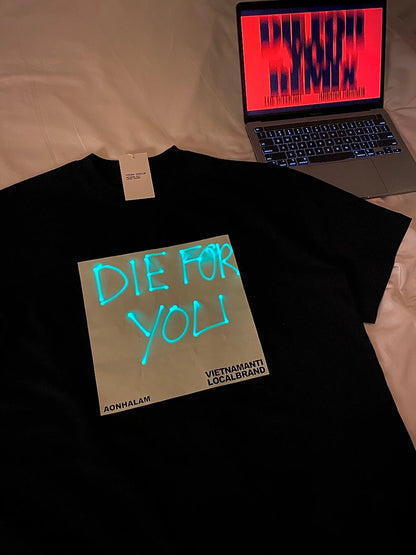 GlowCanvas Tee – Light-Activated Drawing T-Shirt